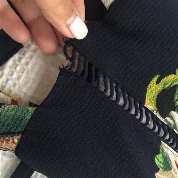 Floral Maxi Dress with Slit - Picture 6 of 6